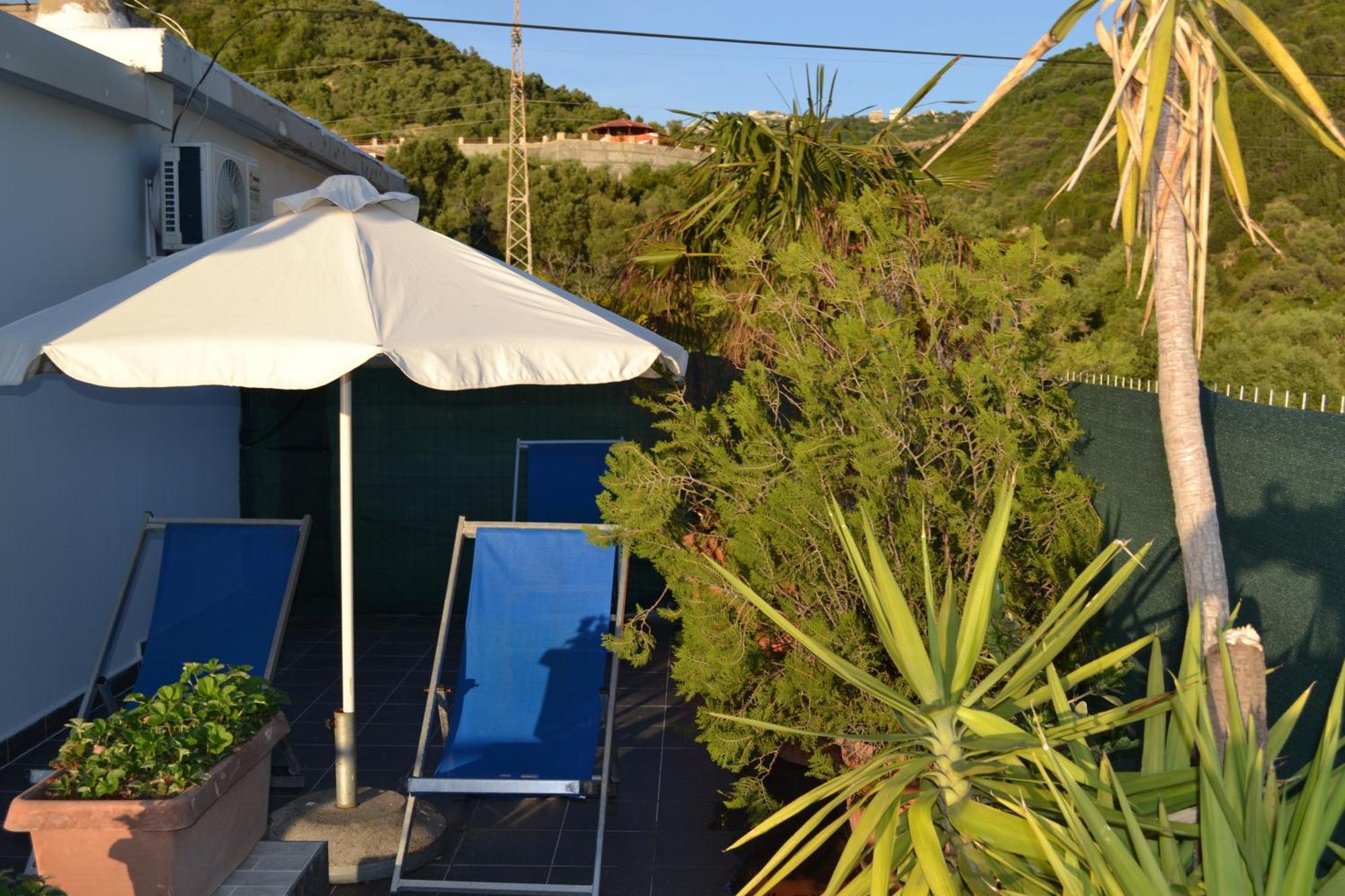 Ferienwohnung Seaview Penthouse Terrace & Garage Vlorë Exterior foto